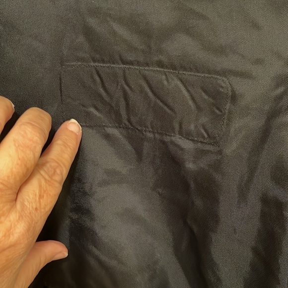 Martin’s Flight Jacket‎ Navy Blue Nylon Faux Fur collar, Full Zip, men’s Sz XL - Picture 11 of 16